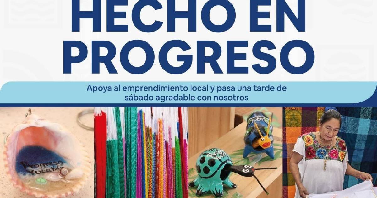 Impulsa Erik Rihani bazar artesanal “Hecho en Progreso”