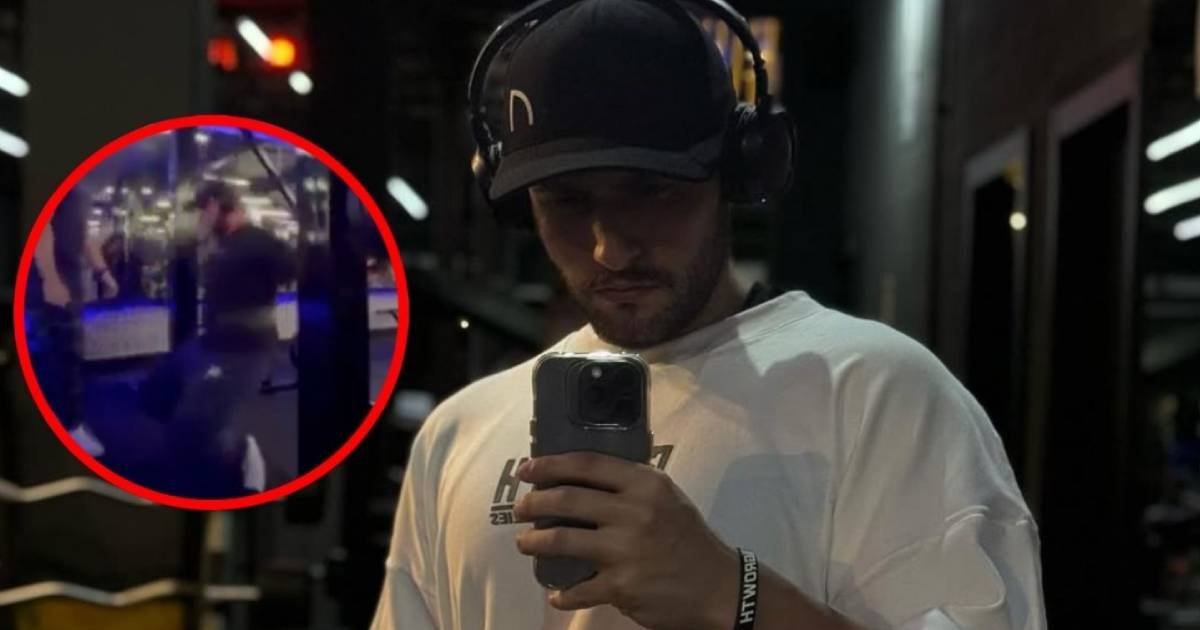 Fisicoculturista se rompe las piernas en el gimnasio