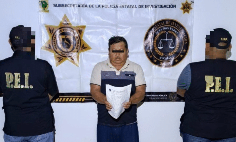 hombre de 63 años es detenido por abusar de su nieta de 7 años en chicxulub, yucatán
