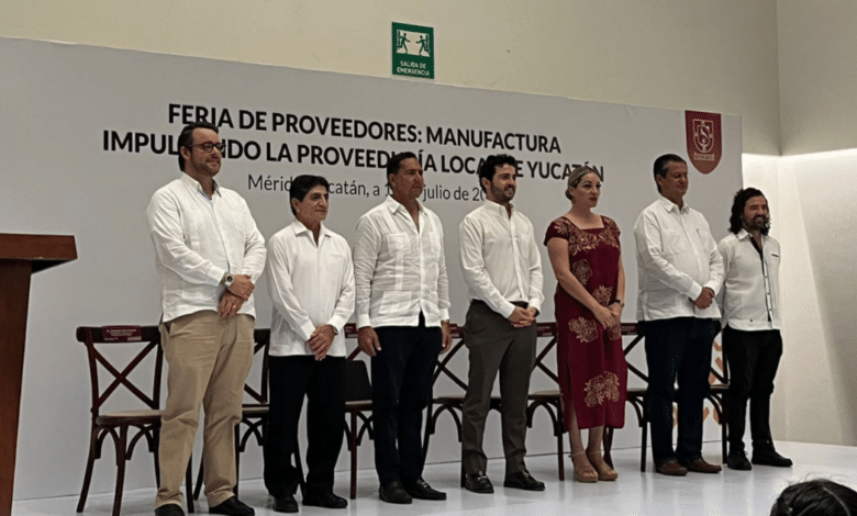 impulsan proveeduría local con feria empresarial en yucatán