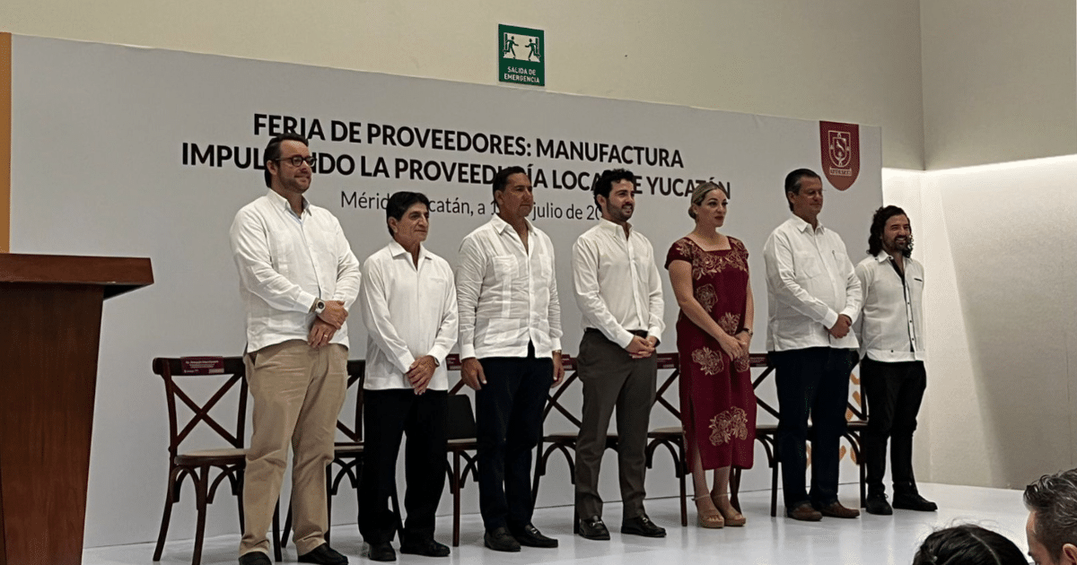 impulsan proveeduría local con feria empresarial en yucatán