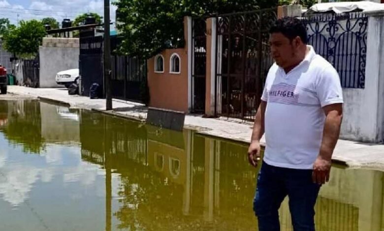 Alcalde de Kanasín exhorta a evitar tirar aguas jabonosas en la vía pública