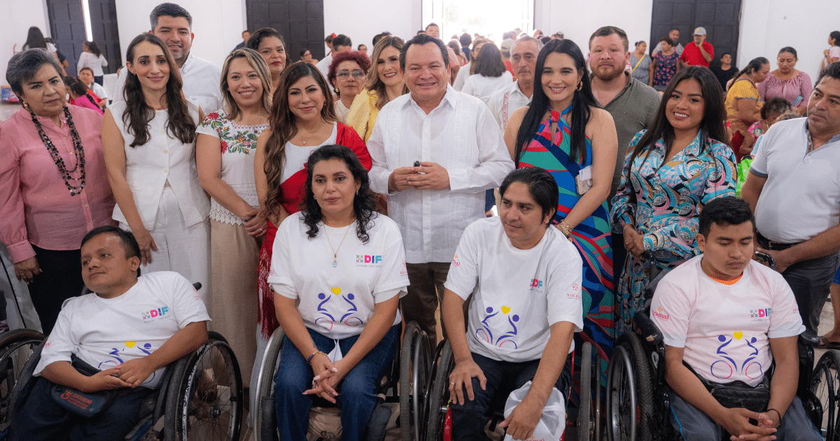 lanzan en izamal el programa jáalk’ab para promover autonomía de personas con discapacidad