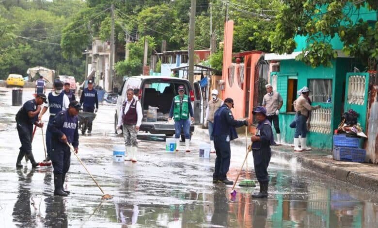 marina en tamaulipas por la tormenta tropical barry (1)