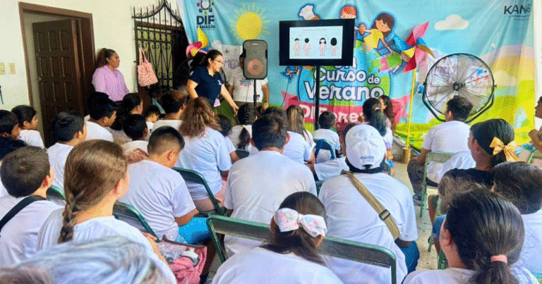 niñas y niños aprenden a prevenir la violencia sexual en kanasín con “un verano diferente”