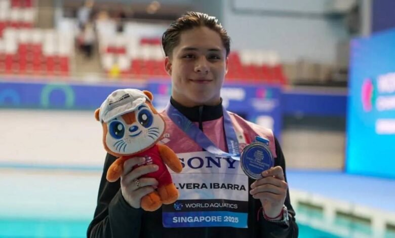 Osmar Olvera, el clavadista mexicano con más medallas en Campeonato Mundial