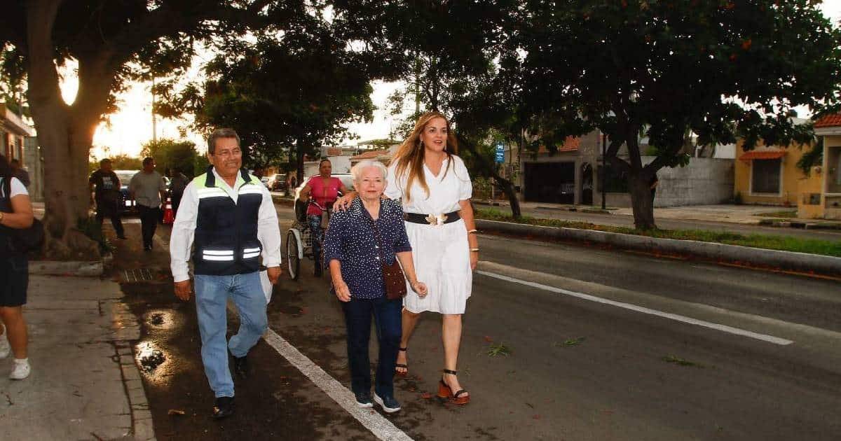 Cecilia Patrón rebasa meta de bacheo en Mérida con apoyo ciudadano