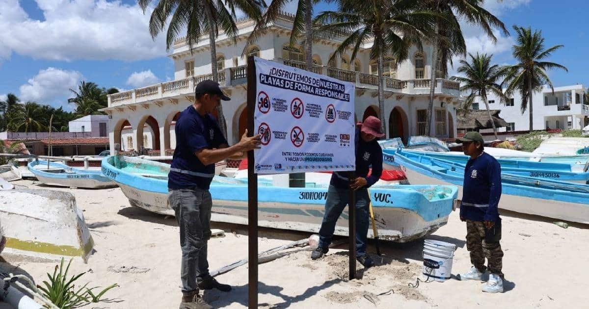 Erik Rihani promueve playas seguras y accesibles en temporada vacacional
