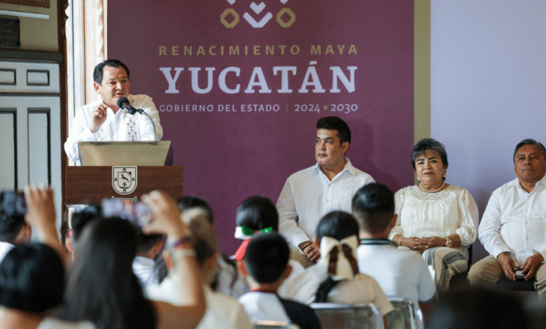 reconocen a estudiantes yucatecos ganadores de la olimpiada del conocimiento 2025