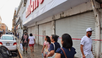 suspenden local en el centro de mérida por techo en mal estado