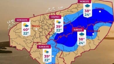 Clima en Yucatán: Baja probabilidad de lluvia y aumenta calor