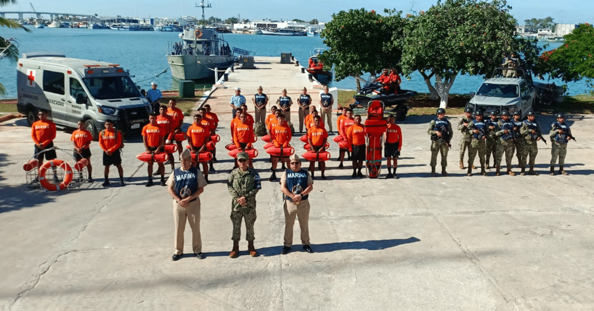 yucatán inicia plan marina “operación salvavidas verano 2025”