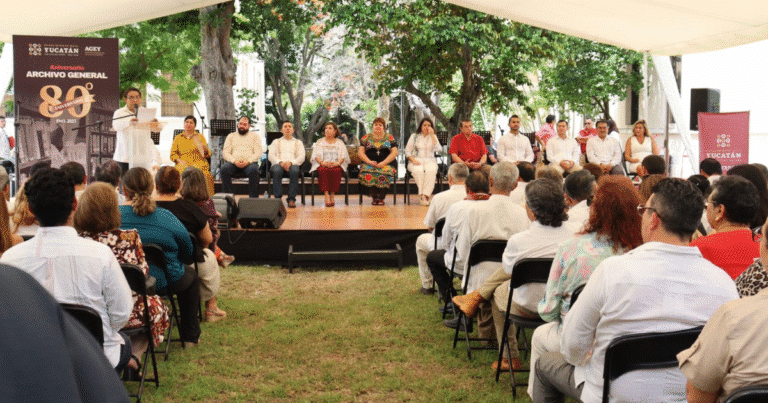 archivo general del estado celebra 80 años preservando la memoria histórica de yucatán