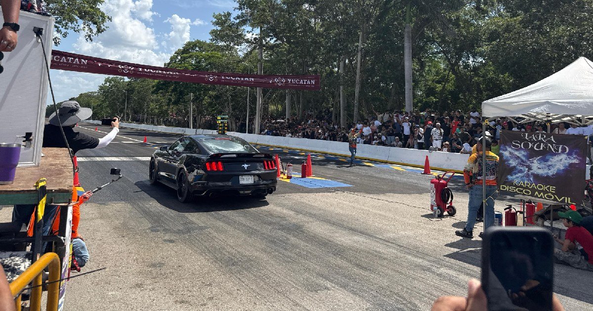 Yucatán inaugura arrancódromo en X’matkuil para impulsar el turismo deportivo