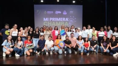 Cecilia Patrón impulsa empleo juvenil con la feria “Mi Primera Chamba”