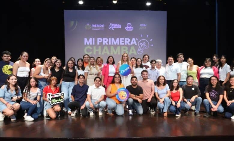 Cecilia Patrón impulsa empleo juvenil con la feria “Mi Primera Chamba”