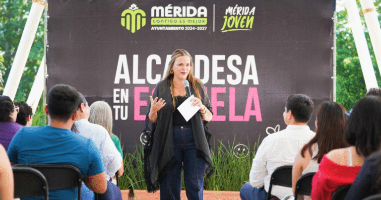 cecilia patrón refuerza vínculo con jóvenes a través de “alcaldesa en tu escuela”