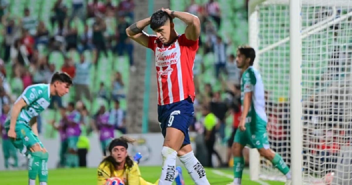 Chivas se lleva las burlas tras derrota con Santos Laguna (Foto de internet)
