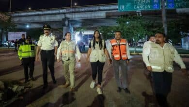 Modernizan paso vehicular en City Center para agilizar el tránsito en Mérida