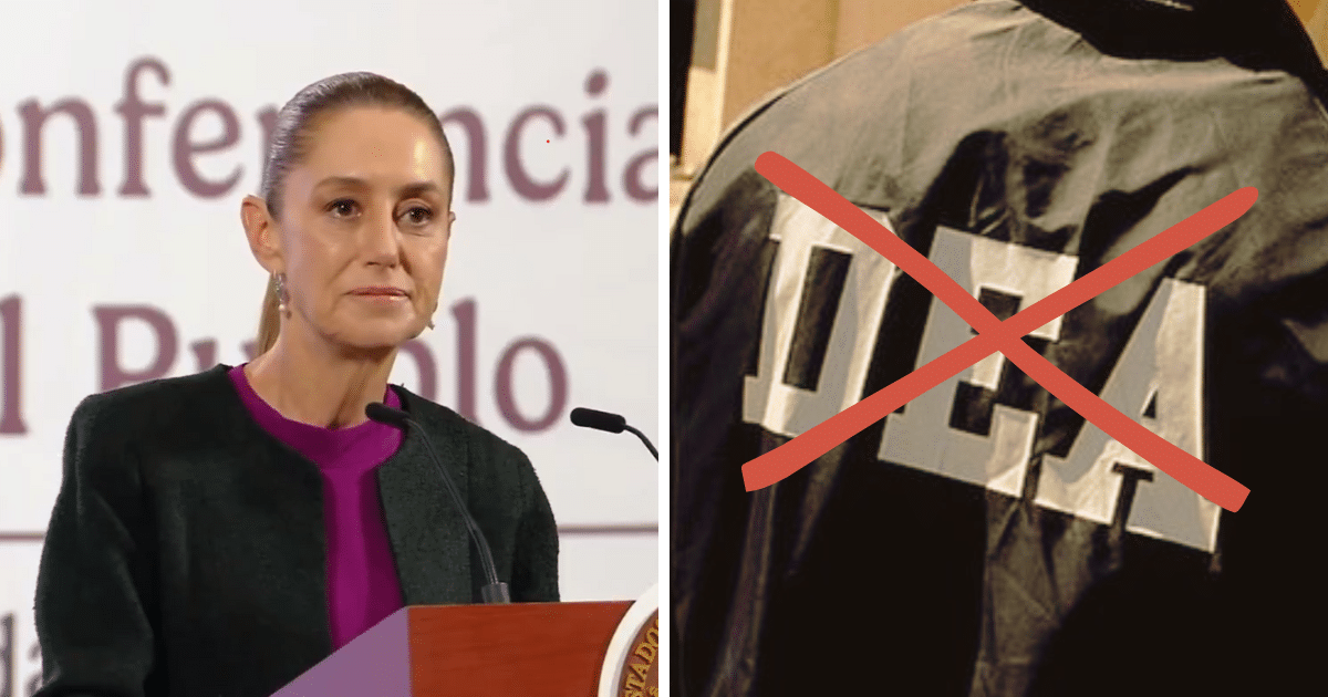 Claudia Sheinbaum desmiente acuerdo entre México y la DEA
