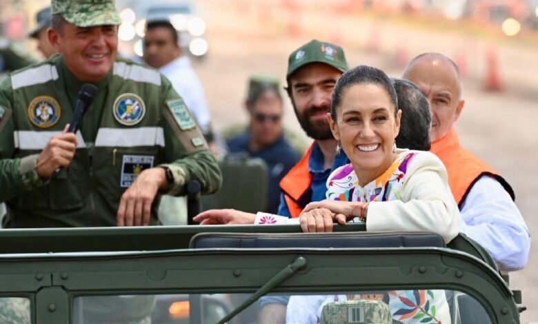 Avanza construcción de Tren México-Pachuca; Presidenta Claudia Sheinbaum supervisa obra