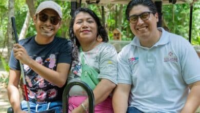 dif yucatán promueve experiencia sensorial en el jardín botánico para personas con discapacidad visual 2