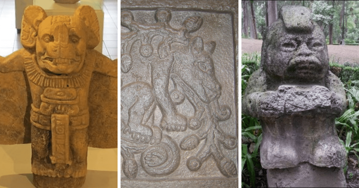 Un viaje rápido por las criaturas —divinas, monstruosas o traviesas— que poblaron el imaginario de culturas como la Mexica, Maya, Zapoteca, Olmeca, Rarámuri y más.