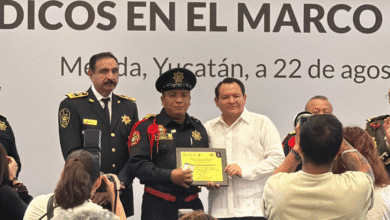gobierno del estado reconoce labor de bomberos y paramédicos en yucatán