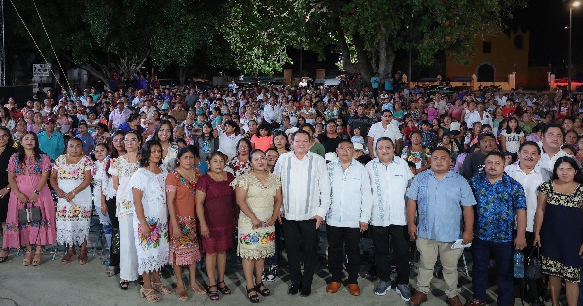 Tekax y Tahdziú avanzan con obras y programas respaldados por el Renacimiento Maya