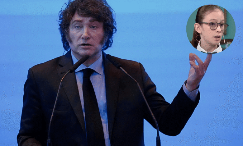 Javier Milei se defiende tras polémica con niño activista con autismo