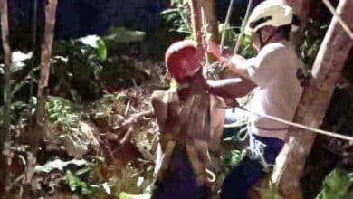 Estudiantes de la UNAM son rescatados del cenote X-Kumul en Valladolid