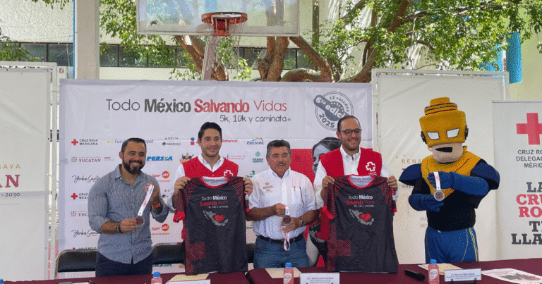 lanza cruz roja carrera y caminata “todo méxico salvando vidas”
