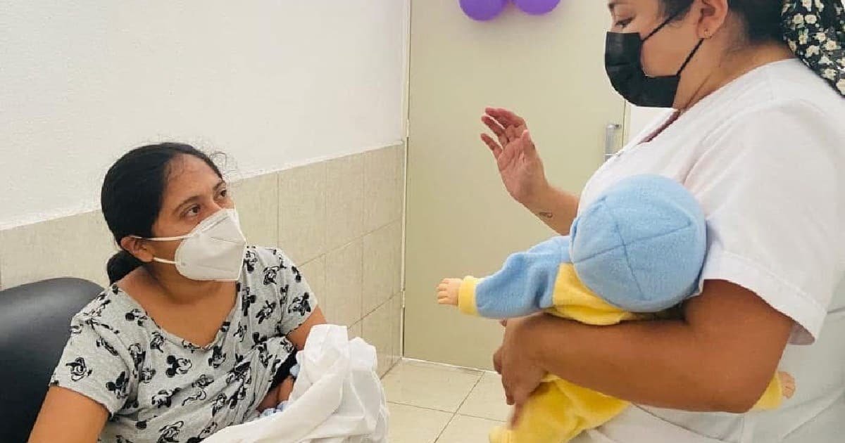 Lactancia materna como refuerzo a la salud de los bebés en Yucatán