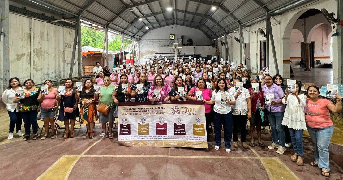 Semujeres fortalece Centros Libre en Yucatán con comités comunitarios contra la violencia