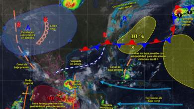 Lluvias intensas y calor extremo en México hoy
