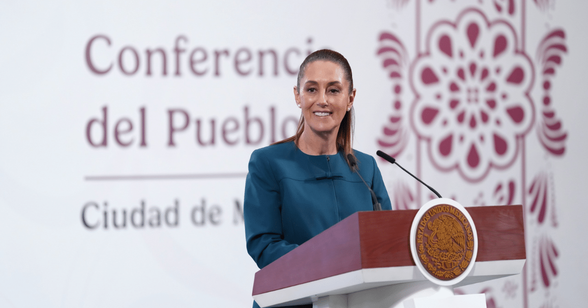 Llega Sheinbaum firme a su informe