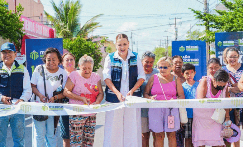 Se entregan los primeros 100 kilómetros de calles repavimentadas en Mérida