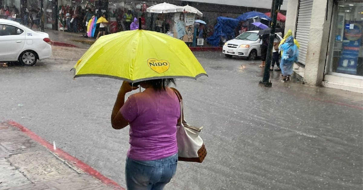 Clima en Yucatán: lluvia moderada después del mediodía
