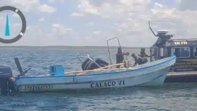 Marina asegura embarcación irregular durante operativo en Dzilam de Bravo, Yucatán
