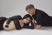 Martha Higareda y Lewis Howes esperan gemelos