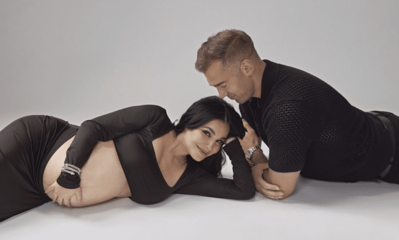 Martha Higareda y Lewis Howes esperan gemelos