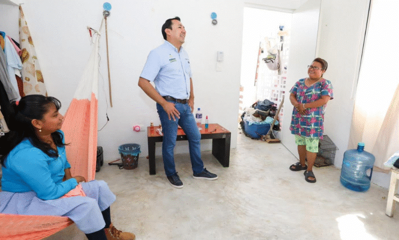 mérida supera las mil acciones de vivienda para familias vulnerables
