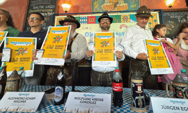 mérida y alemania se fusionan en el oktoberfest 2025 que espera más de 7 mil 500 asistentes