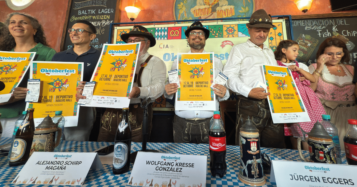 mérida y alemania se fusionan en el oktoberfest 2025 que espera más de 7 mil 500 asistentes