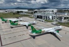 Mexicana de Aviación recibe su tercer avión en el AIFA (Foto de internet)