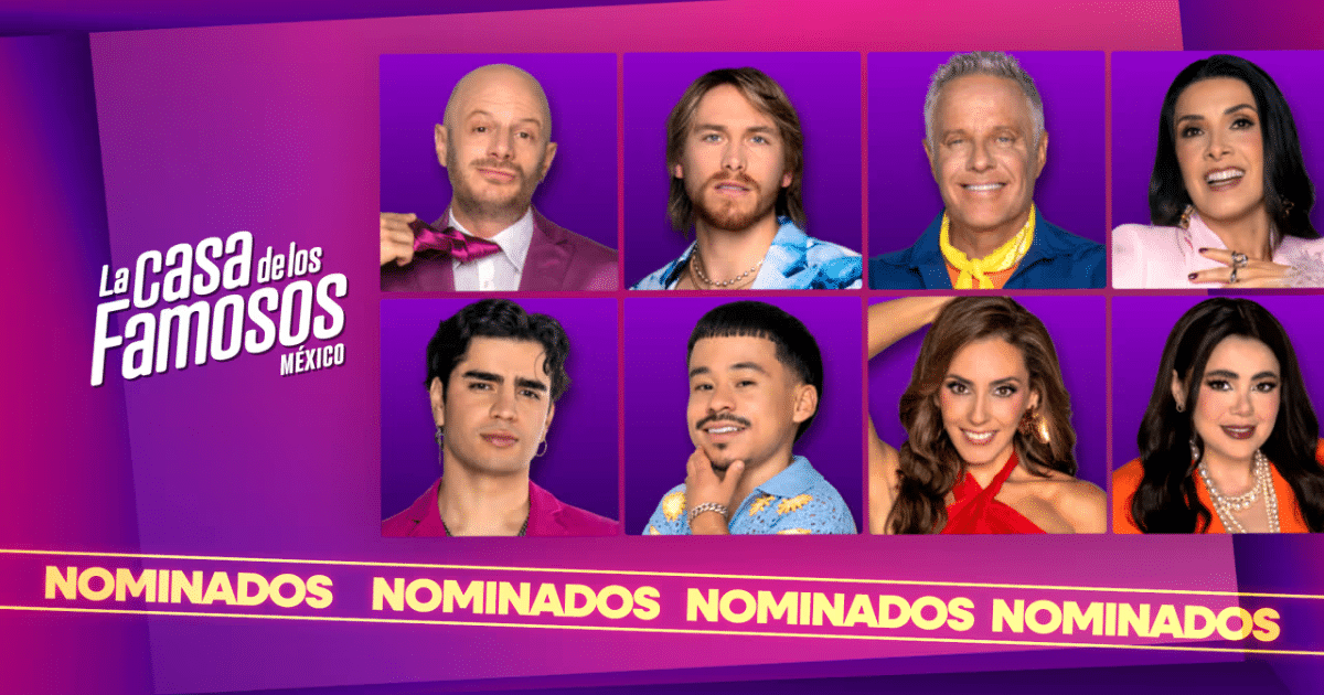 Nuevos nominados en La Casa de los Famosos México esta semana