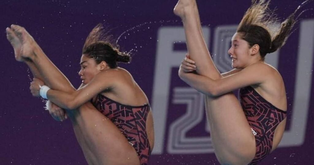 plata para mexico en plataforma sincronizada 10 metros en panamericanos jr 1