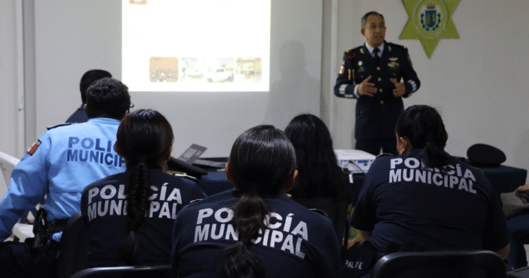 policía municipal de mérida refuerza su formación con curso en seguridad nacional