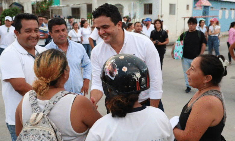 progreso inicia su informe con visitas a colonias y comisarías