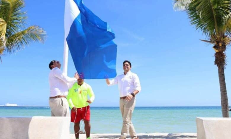 progreso refrenda su compromiso ambiental con el izamiento de banderas blue flag